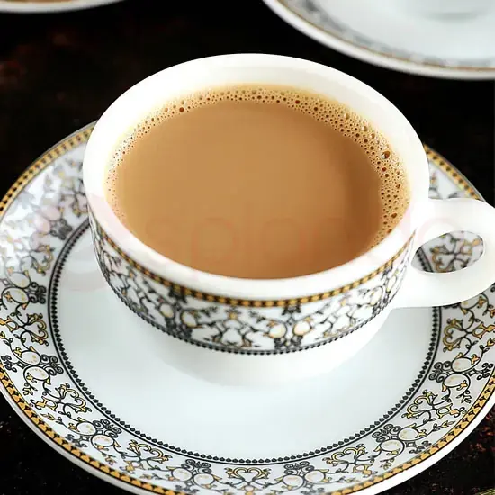 Masala chai (per cup) at Mehfil, Burlington MA