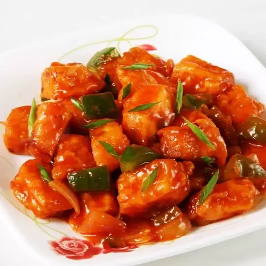 Chilli Paneer at Mehfil, Burlington MA