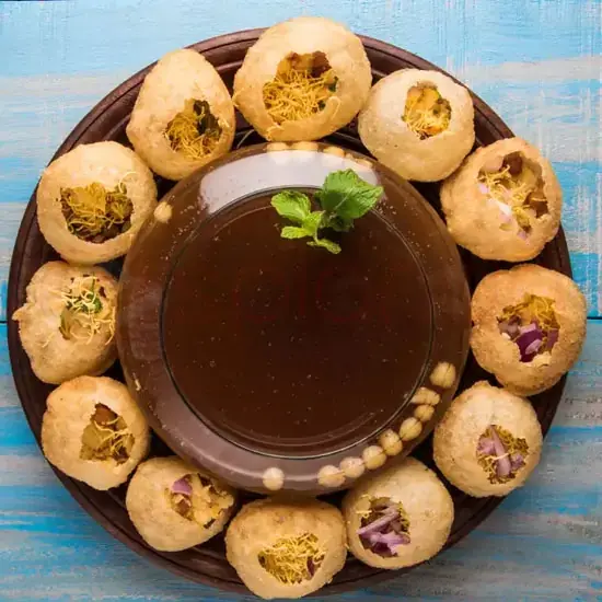 Paani poori (8 pcs) at Mehfil, Burlington MA