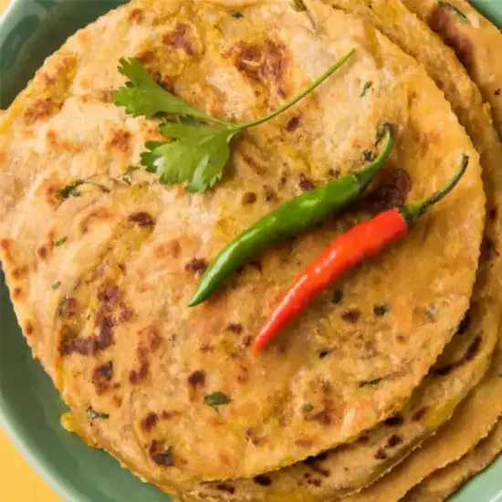 Ajwain paratha (per pc) at Mehfil, Burlington MA