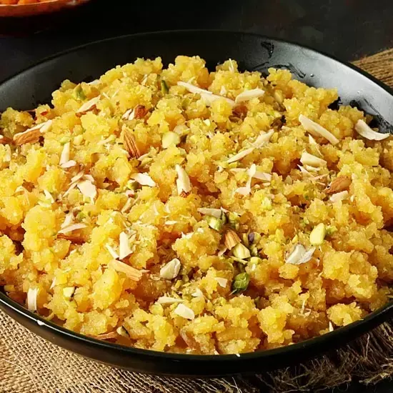 Moong Dal Halwa at Mehfil, Burlington MA