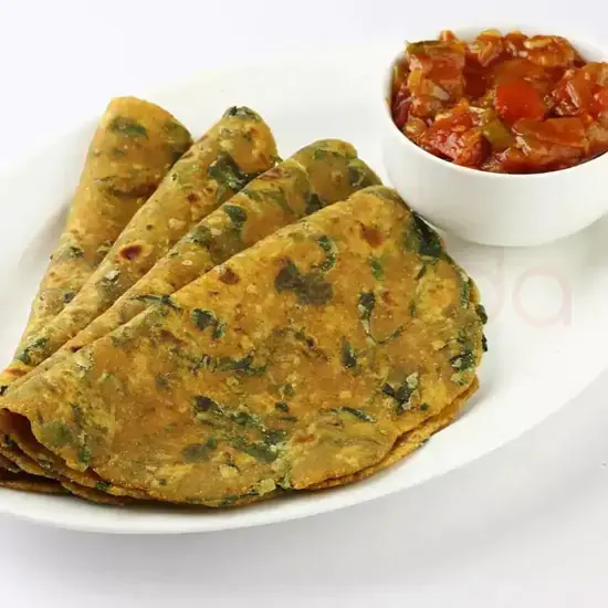 Methi paratha (per pc) at Mehfil, Burlington MA