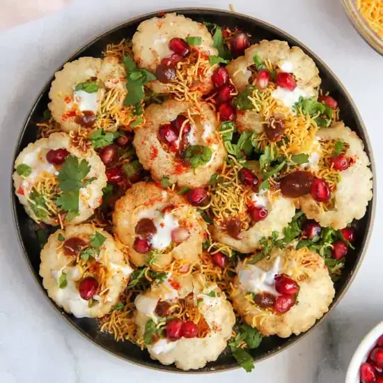 Dahi Poori at Mehfil, Burlington MA
