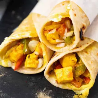 Frankie Roll {Veg or Paneer} Frankie Roll {Veg or Paneer}