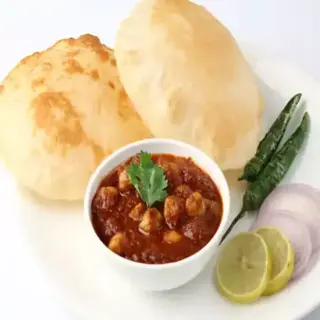 chole bhatura (2 pcs) chole bhatura (2 pcs)