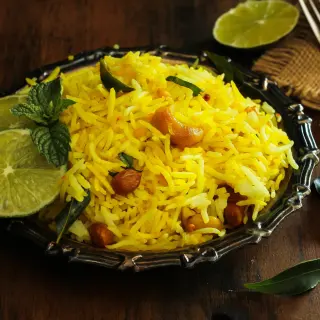 Lemon Rice (with Pickles) Lemon Rice (with Pickles)