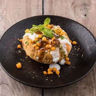 Khasta kachori chaat Khasta kachori chaat