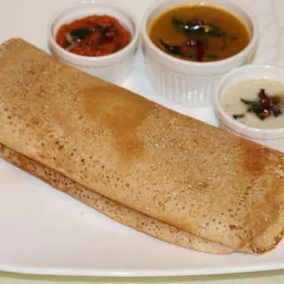 Ghee or Butter Plain Dosa Ghee or Butter Plain Dosa