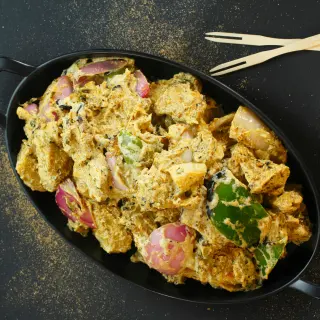 Soya Chaap Sizzler Soya Chaap Sizzler