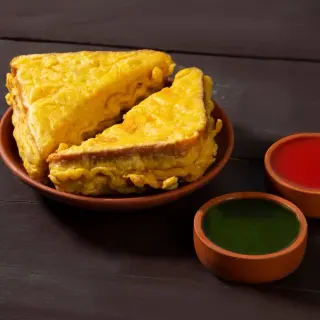 Bread Pakoda (4 pcs) Bread Pakoda (4 pcs)