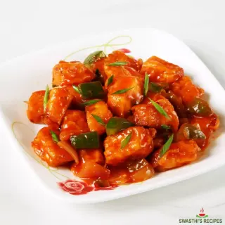 Chilli Paneer or Tofu Chilli Paneer or Tofu
