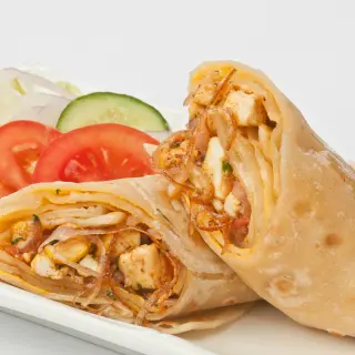 Paneer Kathi Roll Paneer Kathi Roll