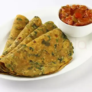 Methi paratha (per pc) Methi paratha (per pc)